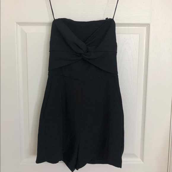 Dynamite - Black Romper w/ removable straps - Picture 1 of 5
